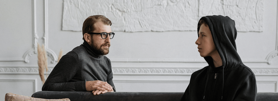 Youth minister biblically counseling depressed teen