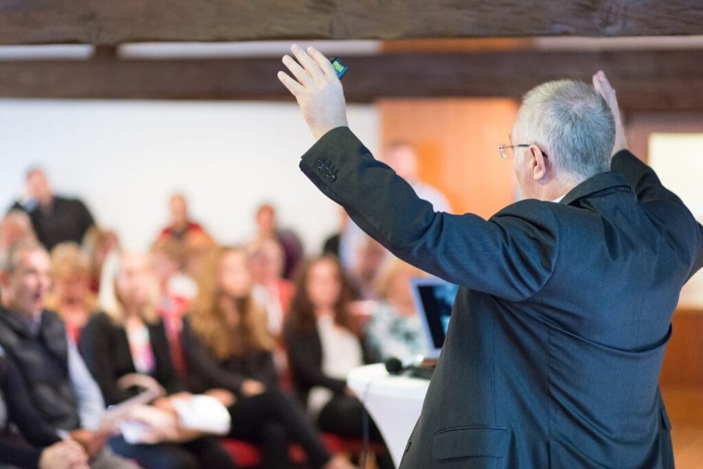 Cornerstone College & Seminary Doctoral student preaching at His church Home  